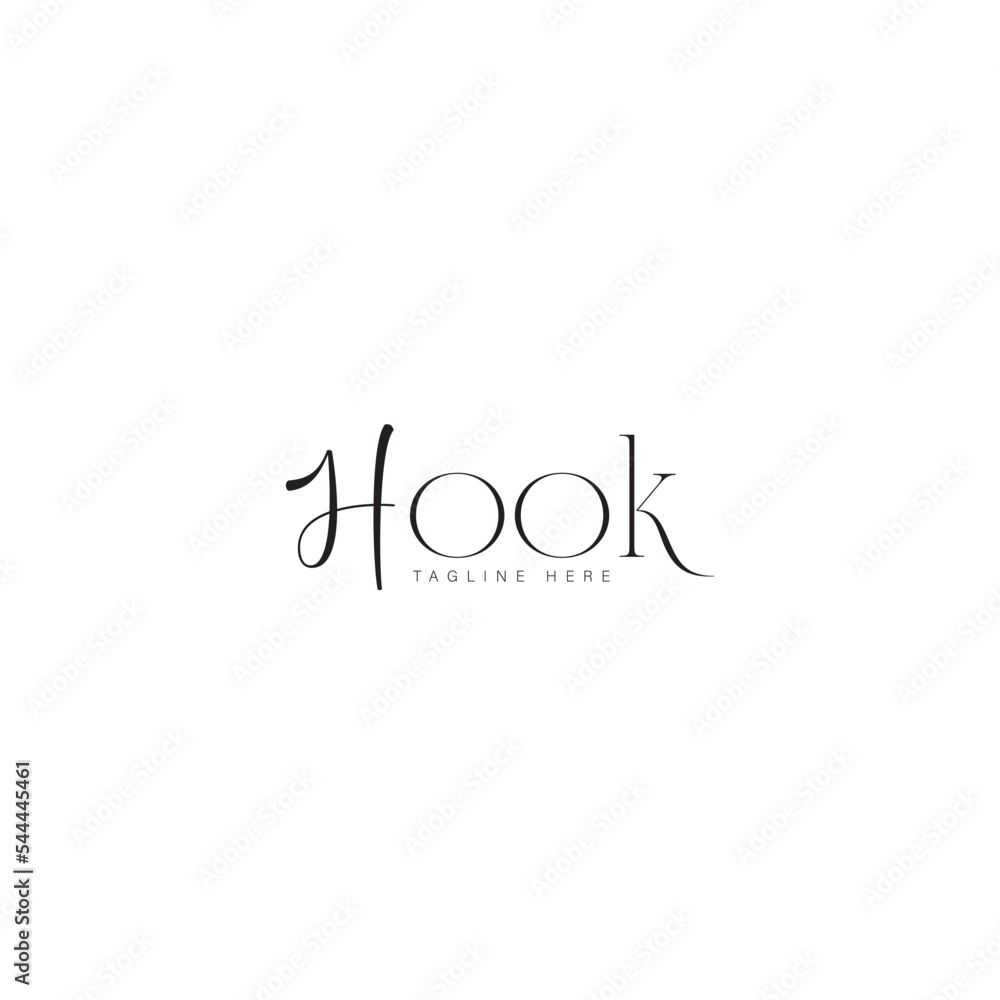Black n White signature logo design Black n White signature logo design