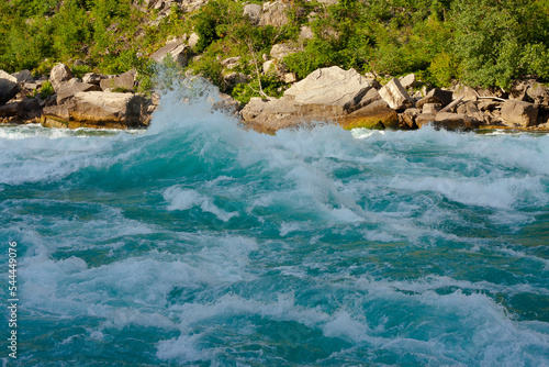 fast waterfall stream