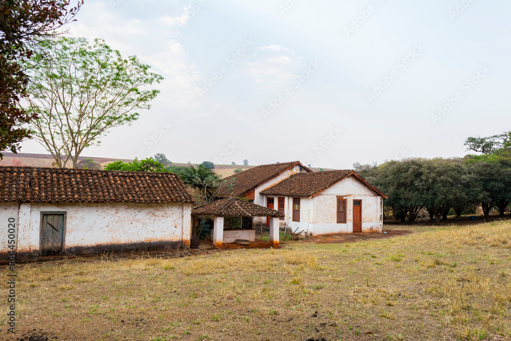 Fototapeta premium Coffee farm house (Ribeirao Preto - Sao Paulo)