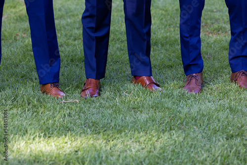 feet in the grass