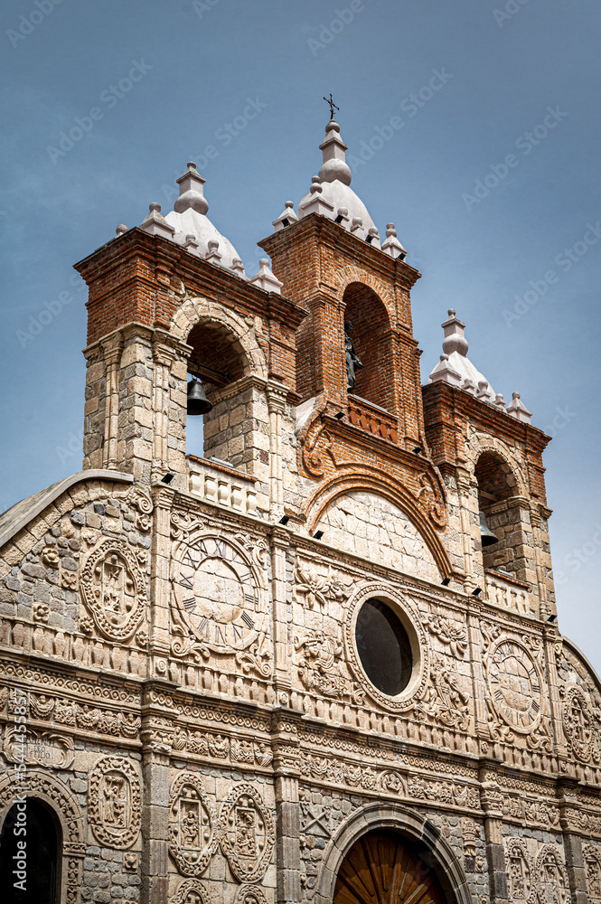 The Cathedral of Saint Peter or simply Riobamba Cathedral is the cathedral church of the Roman Catholic Diocese of Riobamba, situated on the Parque Maldonado in Riobamba, Chimborazo, Ecuador. The curr