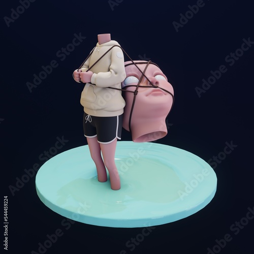 Overwhelmed 3D