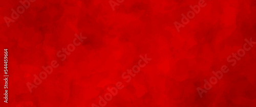 Red watercolor vector art background. Hand drawn illustration for Christmas cards. Grunge template for flyers, poster, cover. Flame. Bright watercolour texture.