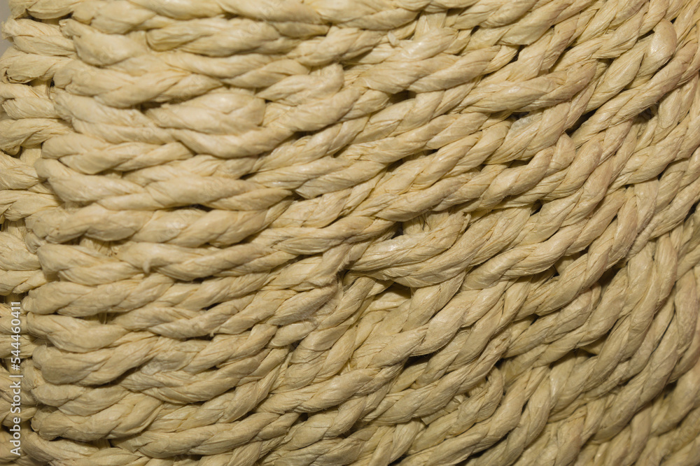 Raw rope texture handmade in Brazil Raw rope texture handmade in Brazil