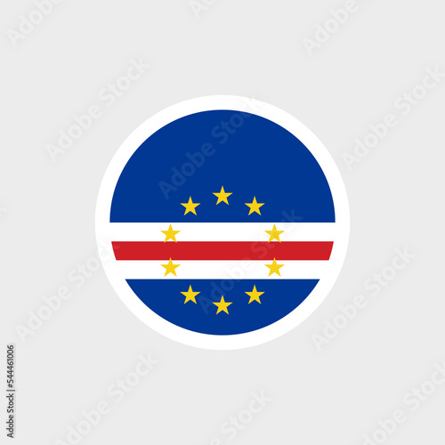 Free Download Flag of Cape Verde. Cape Verdian striped flag with a ring of 10 stars. Symbol of the Republic of Cape Verde. - GFXLoad