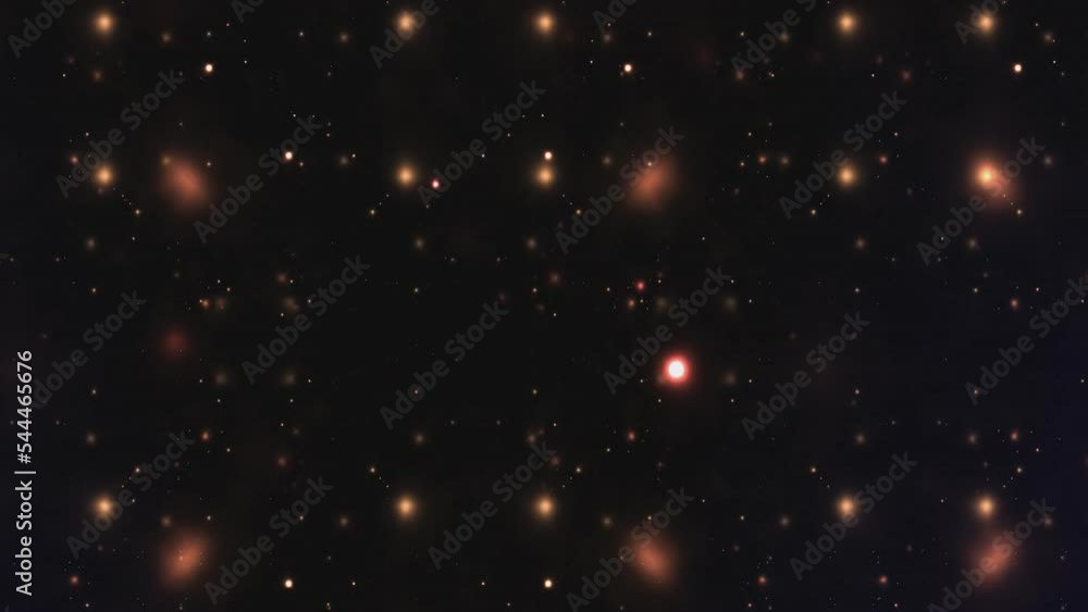 Space Universe With Stars And Galaxies Moving Space Universe With Stars And Galaxies Moving