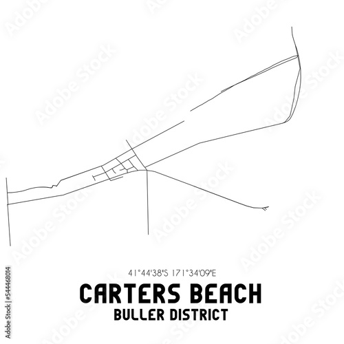 Slika na platnu Carters Beach, Buller District, New Zealand
