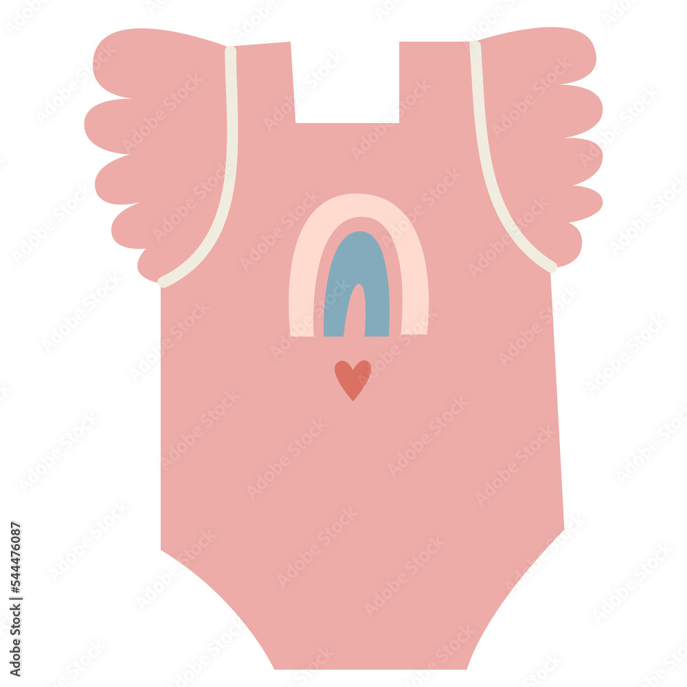 Cute pink body for baby. Print for nursery decor. Scandinavian style kids room decoration. Cute pink body for baby. Print for nursery decor. Scandinavian style kids room decoration.