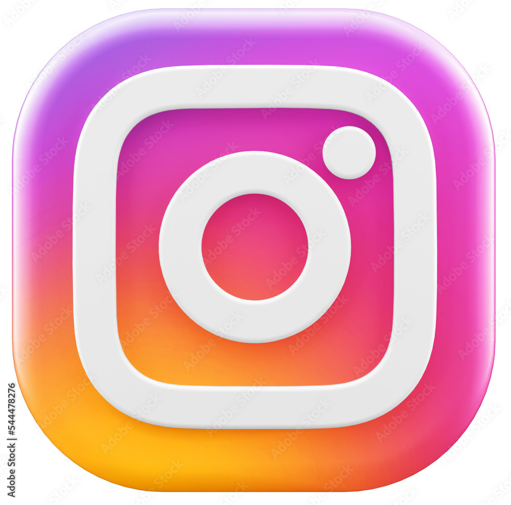 Valencia, Spain - November, 2022: Instagram isolated logo camera icon ...