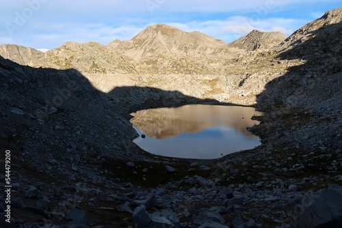 Pyrenees, Carros de Foc hiking tour. A week long hike from hut to hut on a natural scenery with lakes, mountains and amazing flora and fauna. 