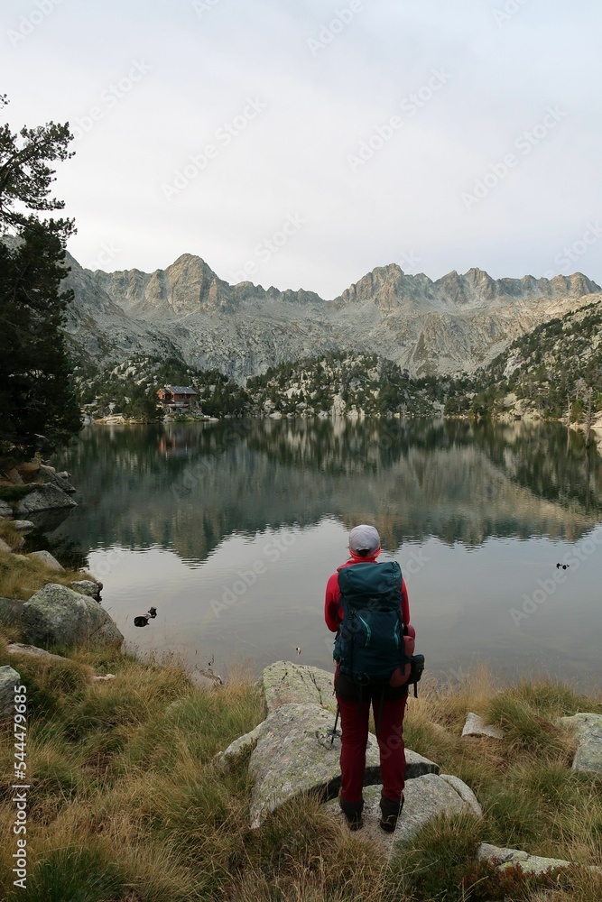 Pyrenees, Carros de Foc hiking tour. A week long hike from hut to hut on a natural scenery with lakes, mountains and amazing flora and fauna. Pyrenees, Carros de Foc hiking tour. A week long hike from hut to hut on a natural scenery with lakes, mountains and amazing flora and fauna.