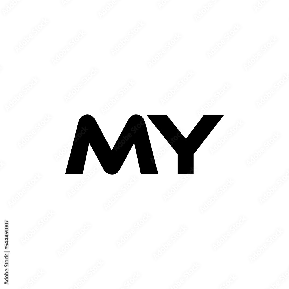 MY letter logo design with white background in illustrator, vector logo modern alphabet font overlap style. calligraphy designs for logo, Poster, Invitation, etc. MY letter logo design with white background in illustrator, vector logo modern alphabet font overlap style. calligraphy designs for logo, Poster, Invitation, etc.