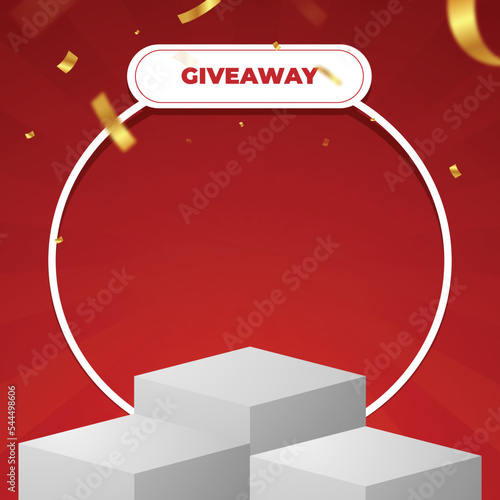 Product display stand give away