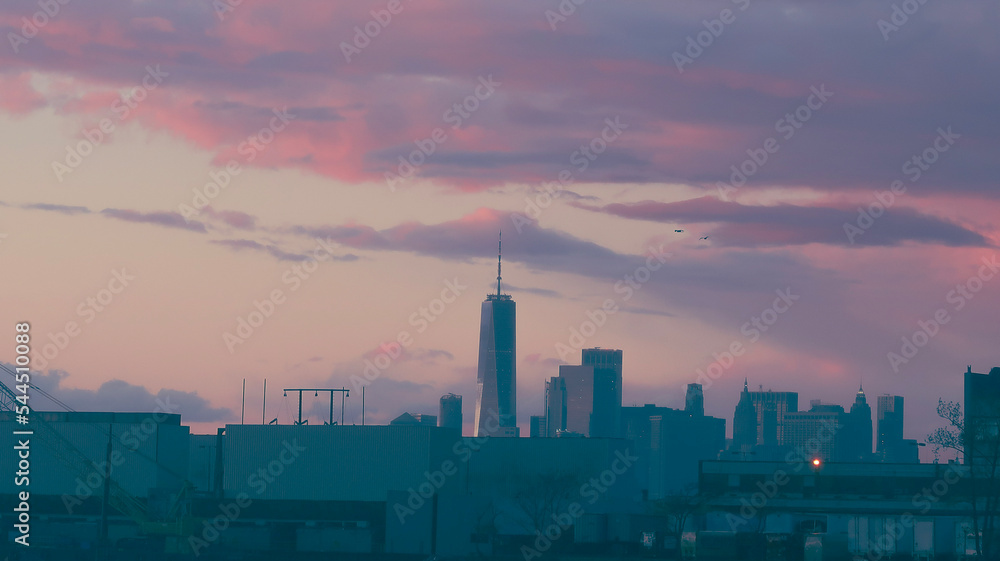 City at Sunset City at Sunset