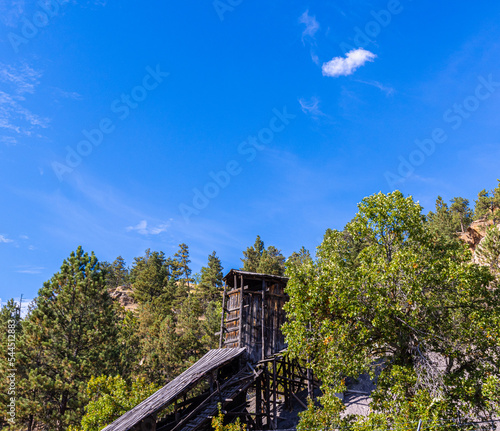 The Abandoned Aladdin Coal Tipple, Aladdin, Wyoming, USA
