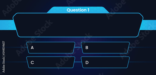Vector template question and answers photo