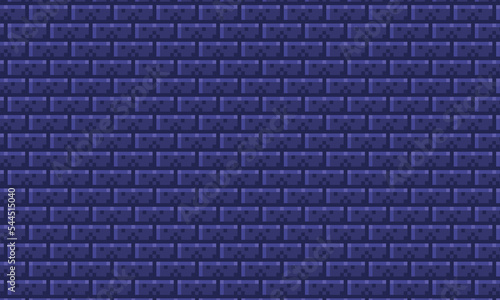 Brick surface pixels game