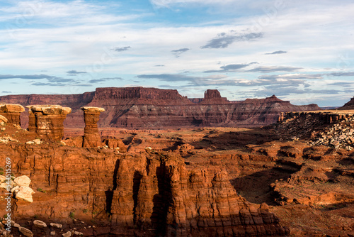 Panoramic HDR view from 12 photos of Fielder Natural Arch in Moab