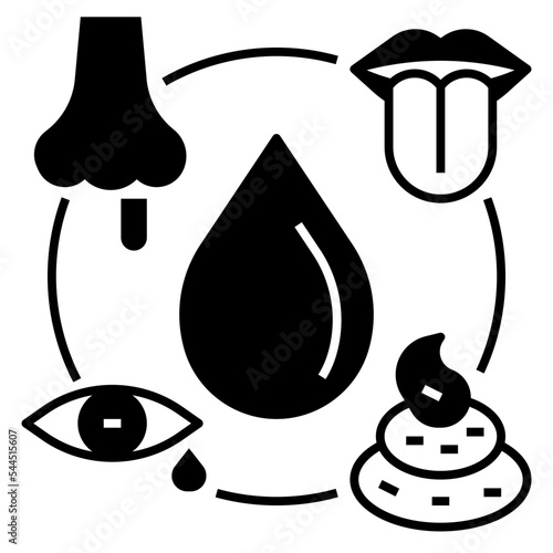 body fluids icon