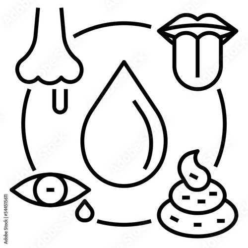 body fluids icon