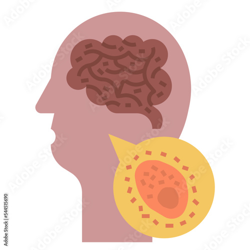 encephalitis icon photo