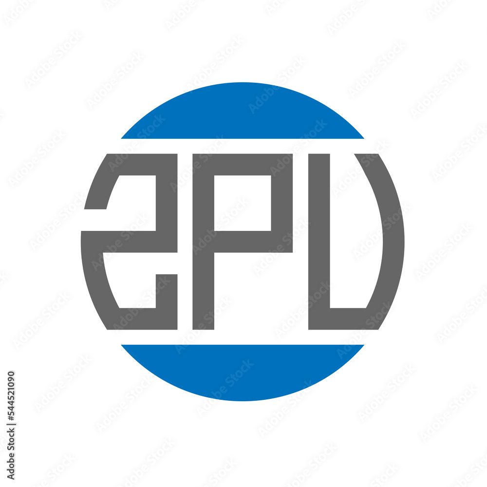 ZPU letter logo design on white background. ZPU creative initials circle logo concept. ZPU letter design. ZPU letter logo design on white background. ZPU creative initials circle logo concept. ZPU letter design.