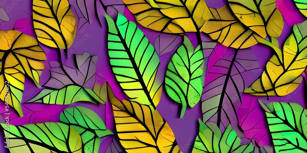 custom made wallpaper toronto digitalTropical leaves in gold, green, gray colors. Seamless pattern, luxury mural, premium 3d wallpaper. Vintage illustration, hand-drawn beautiful texture, background. Digital paper, cloth, fabric printing