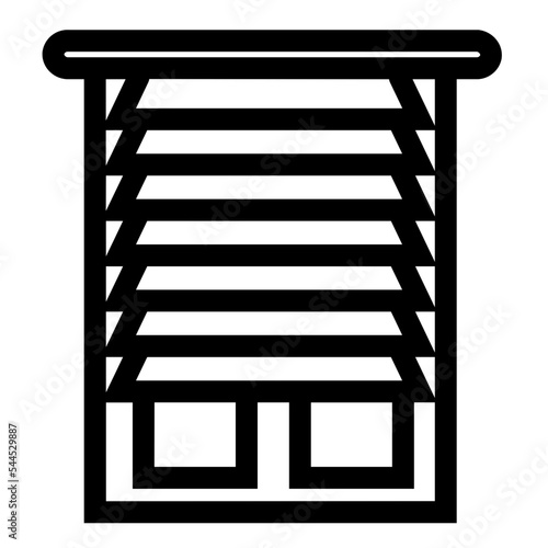 blinds drapes hangings interior window icon