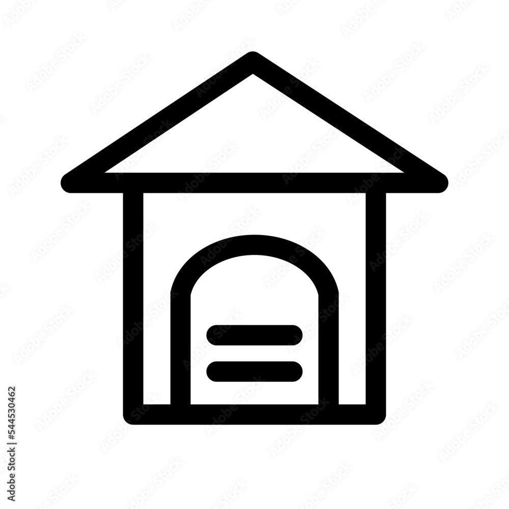 Box Container Forklift Package Stock Transportation Warehouse Icon