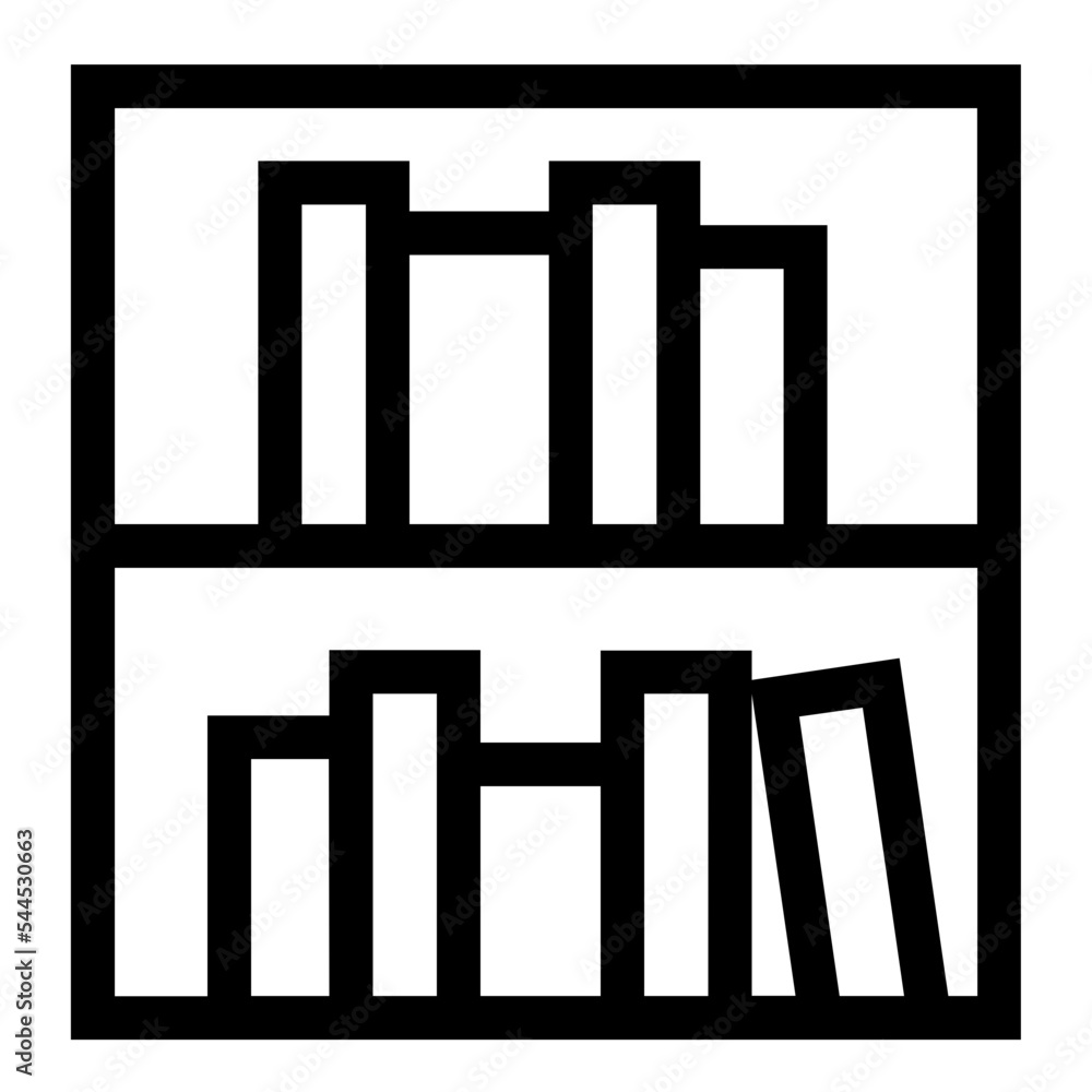 bookshelf furniture home house interior living room icon bookshelf furniture home house interior living room icon