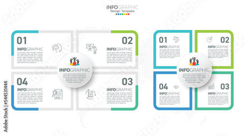 Timeline infographic vector with 6 steps can be used for workflow layout diagram annual report web design.