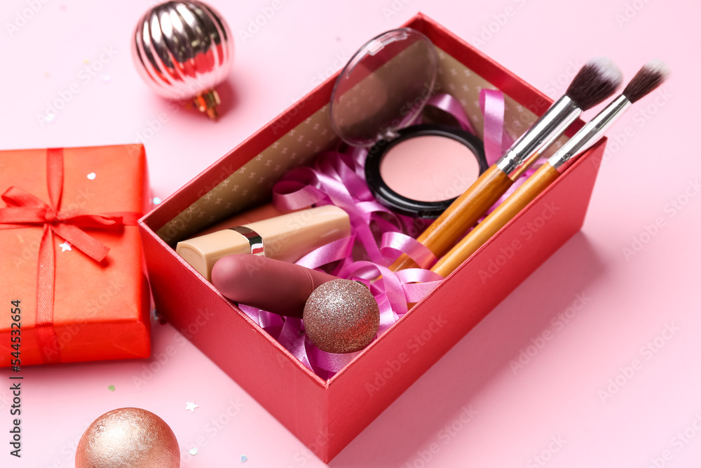 christmas box makeup