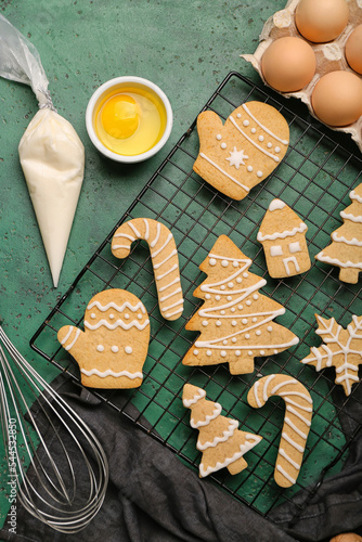 Christmas holiday gingerbre...