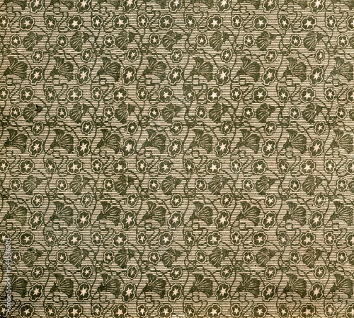 Paper texture closeup on white background