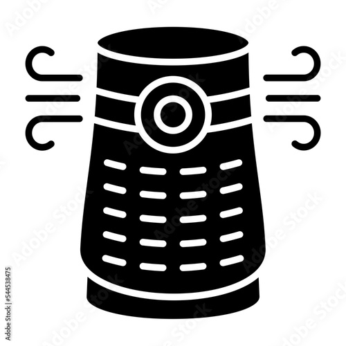 Air Purifier Glyph Icon