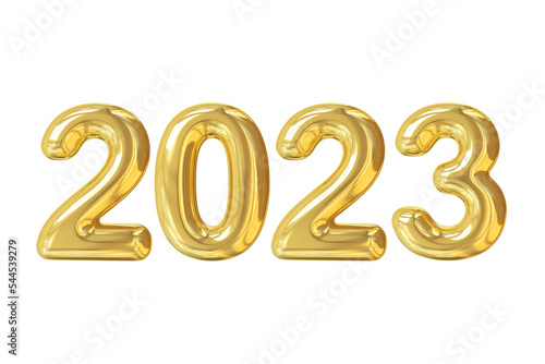 2023, 2023 concept, Happy New Year2023, Typography logo 2023, Celebration, 3D Colorful trendy, branding, banner, cover, card, social media, PNG