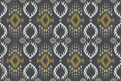 Motif ikat background tribal color Borneo Scandinavian Batik bohemian texture digital vector design for Print saree kurti Fabric brush symbols swatches