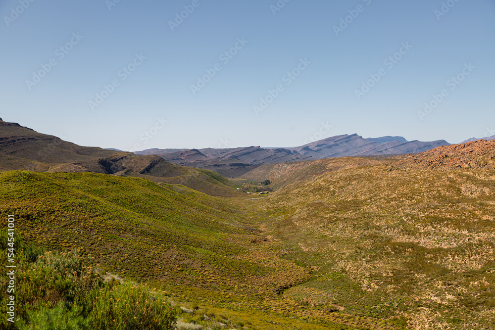 Scenic view in the Cederberg Mountains close to the Red Cederberg Escapes