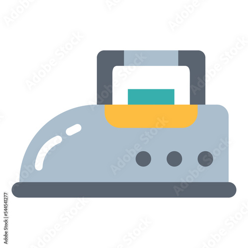 iron flat icon style