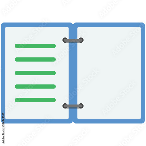 Jotter Flat Illustration