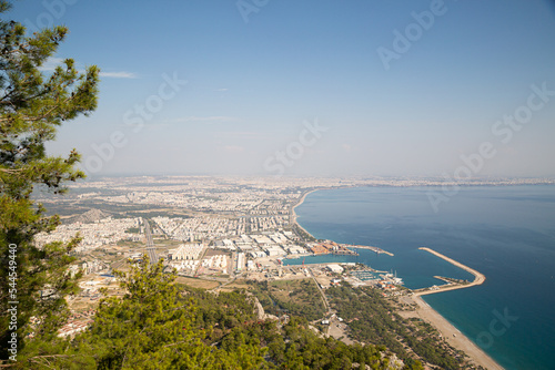 View of Antalya from above. Turkey