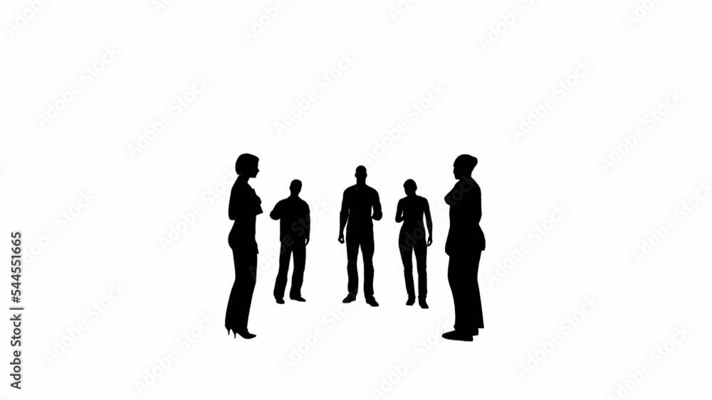 silhouette people talk on white background. silhouette man black people talking communicate white screen. design for animation, people standing, isolate, speak, person, human, silhouette body. silhouette people talk on white background. silhouette man black people talking communicate white screen. design for animation, people standing, isolate, speak, person, human, silhouette body.