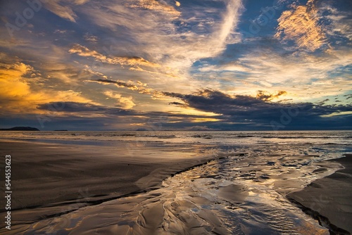 Kapiti Sunset, New Zealand photo