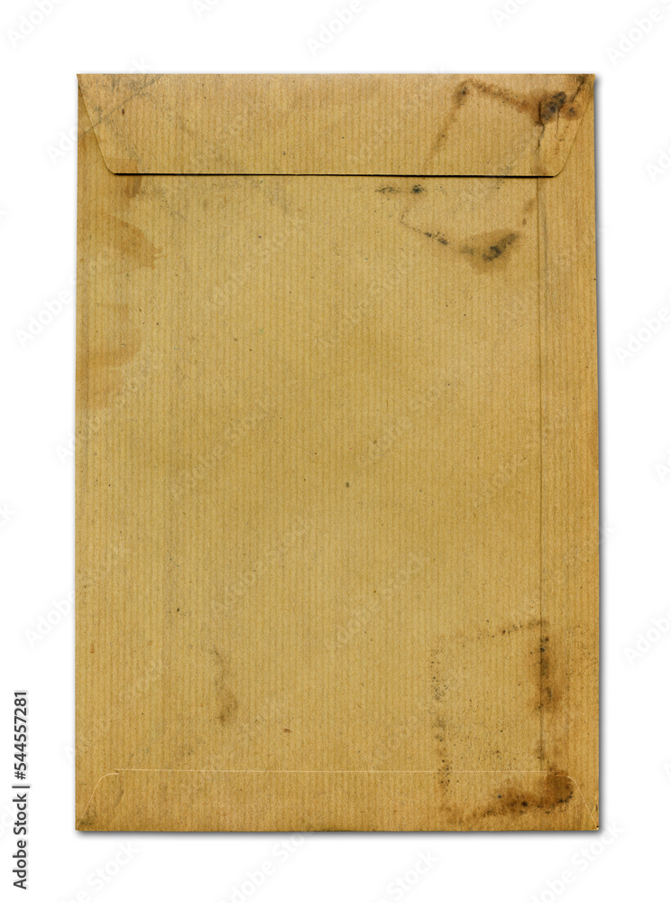 Old grunge brown paper envelope Old grunge brown paper envelope