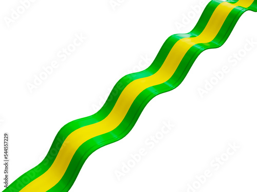 Wallpaper Mural Brazilian flag background template for independence day celebration Torontodigital.ca