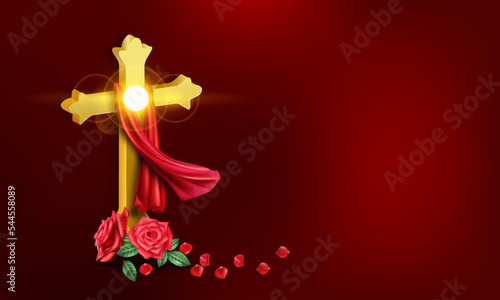 Golden cross.