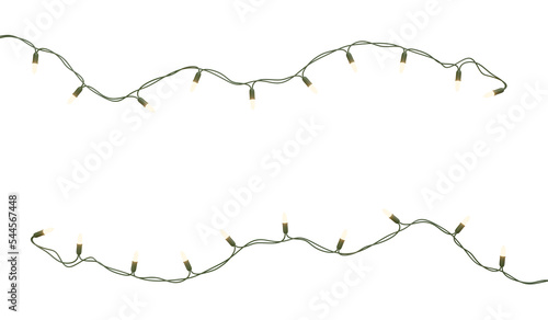 Fairy Light String with transparent background