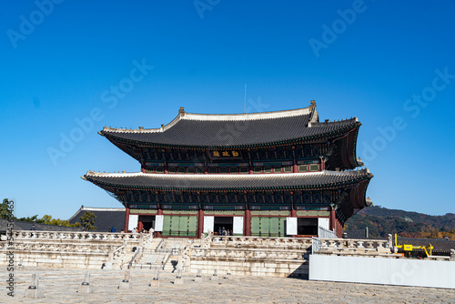 Geonjungjun in Gyeongbokgung palace, Seoul, Korea,