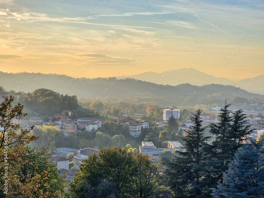 Paesaggi autunnali a Bergamo