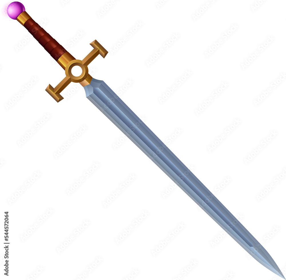 Cartoon sword Cartoon sword